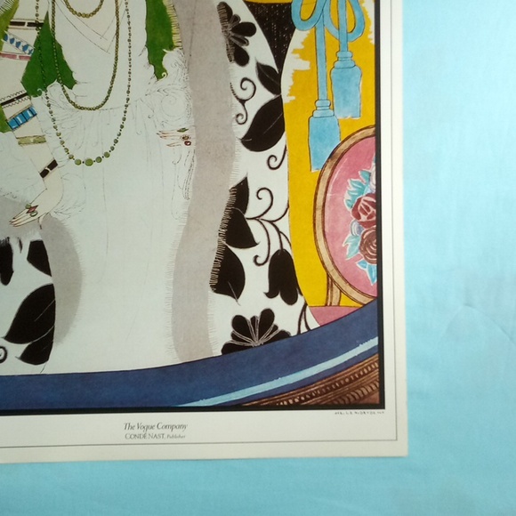 VOGUE POSTER NEW YORK WINTER FASHIONS NOV 1 1921 - Picture 4 of 10